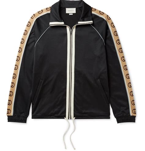 gucci technical track jacket|gucci jacquard track jacket.